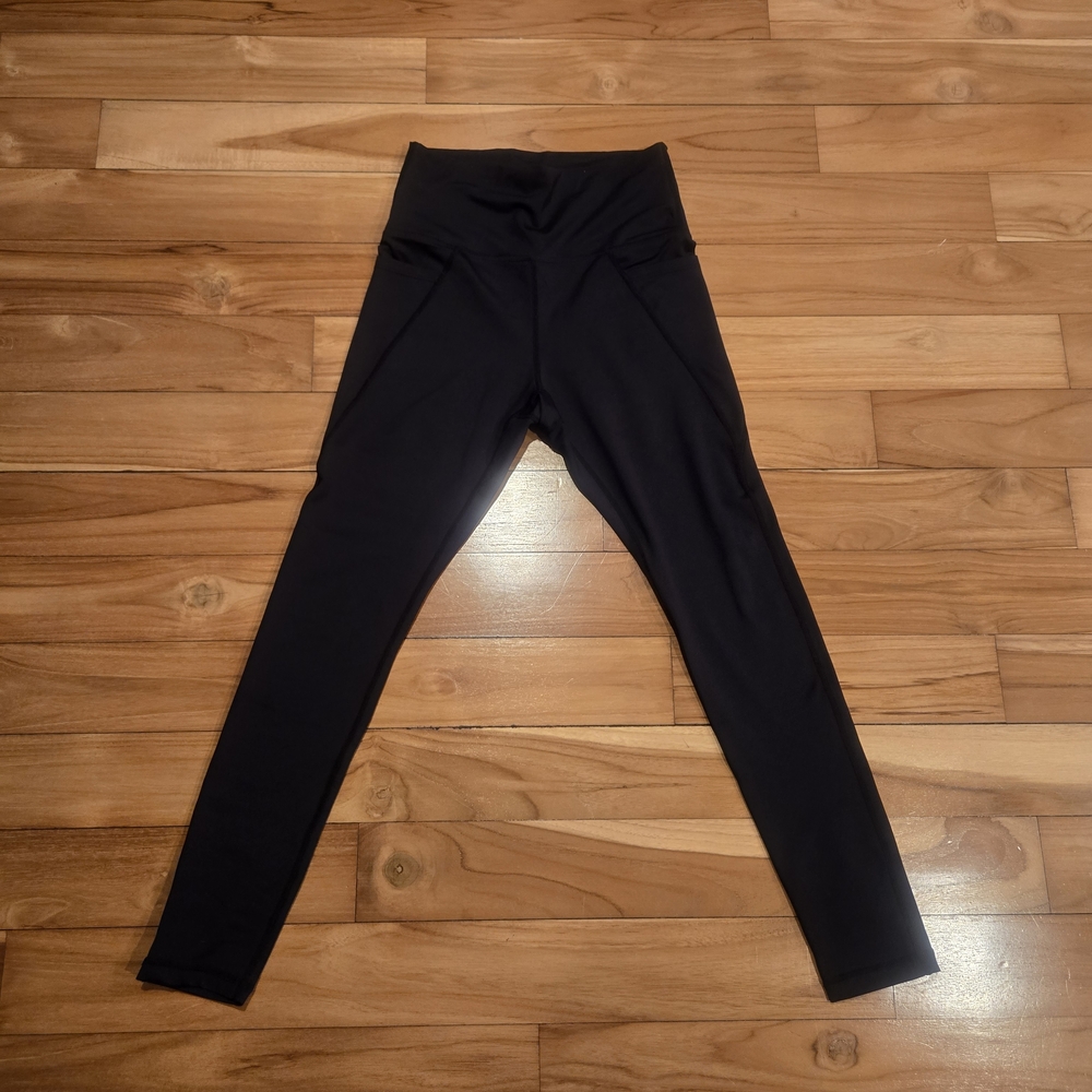 Black Pocket Leggings